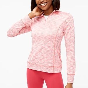 J. Crew Factory Space-dyed half-zip pullover, XS